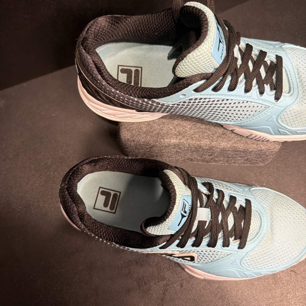 Fila Volley Zone Pickleball Women's Size 8.5 Black, Blue Sneakers #5PM00599 - Picture 3 of 10